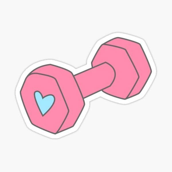 Pink Dumbbell
