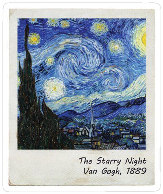 Starry Night Polaroid